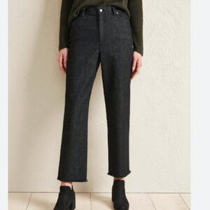Eileen Fisher Black straight leg Jeans m medium